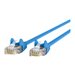 CAT5e Snagless Ethernet Patch Cable Snagless, Blue - Bellso